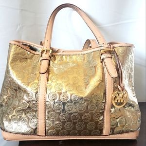Michael Kors Gold Logo